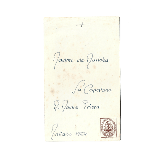 Catholically Holy Card Teresa of Ávila - St. Teresa of Jesus - 3x Vintage Holy cards with relic