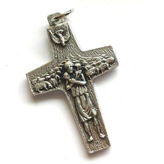 AUTHENTIC VEDELE Pope Francis Pectoral CROSS - Crucifix - Blessed by Pope - Catholically