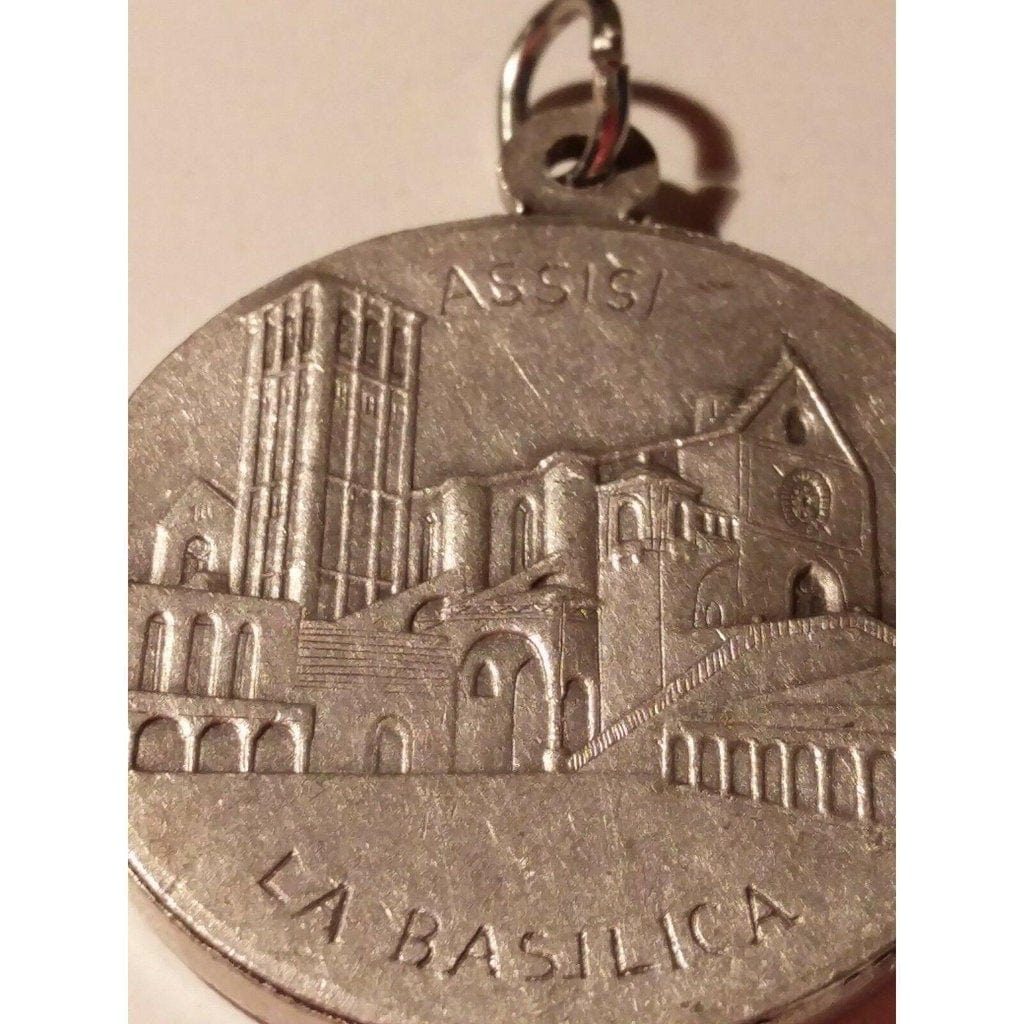 Blessed By Pope - Huge Wolf Medal 1.25 St. Francis Of Assisi - Franciscan-Catholically