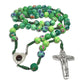 Catholically Rosaries Green Fimo Rosary Hand Made By Nuns Of Medjugorje - Blessed By Pope Francis