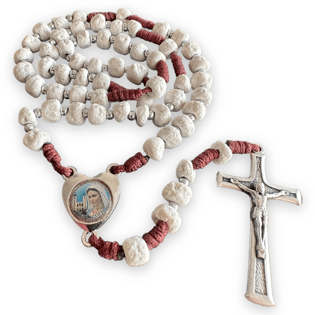 Rosary Hand offers Made By The Nun Of Medjugorje - Praying Beads - Blessed By Pope