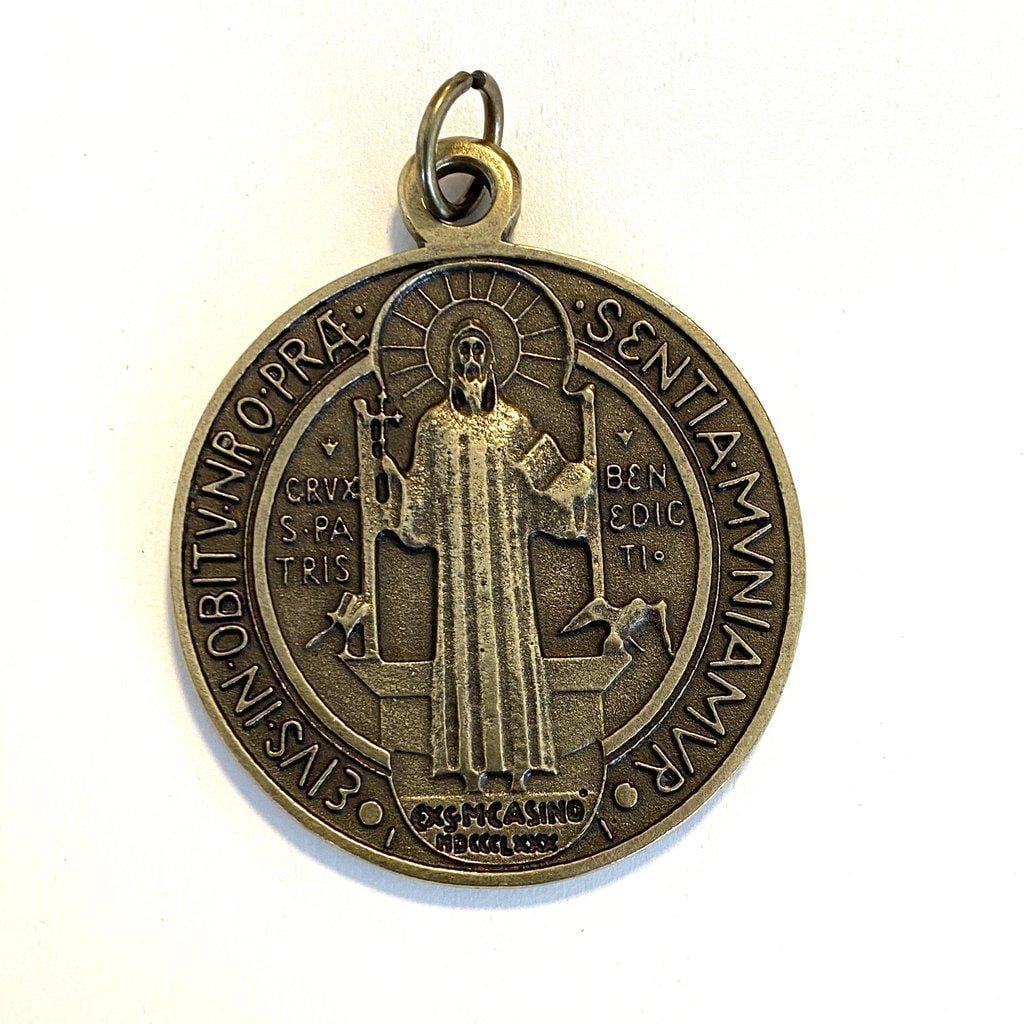 Blessed St. Benedict Medals Used For Land/House Blessing's - Protection,  clearing, smudging, exorcism