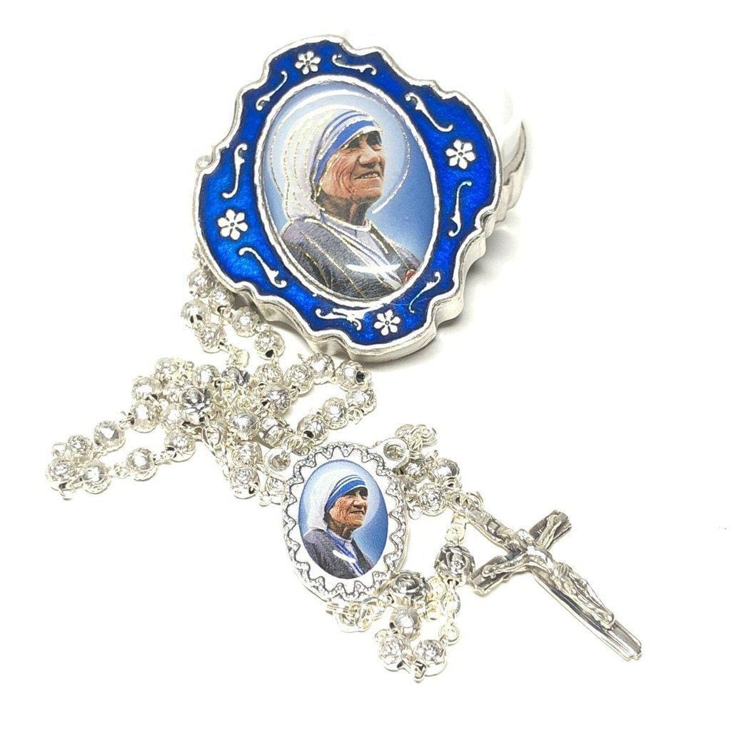 St. Mother Teresa - San Madre Teresa Calcutta - Rosary Blessed By Pope