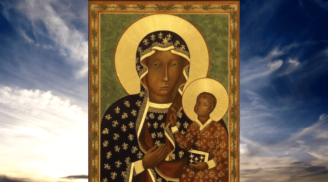How to pray the chaplet of  Our Lady of Czestochowa