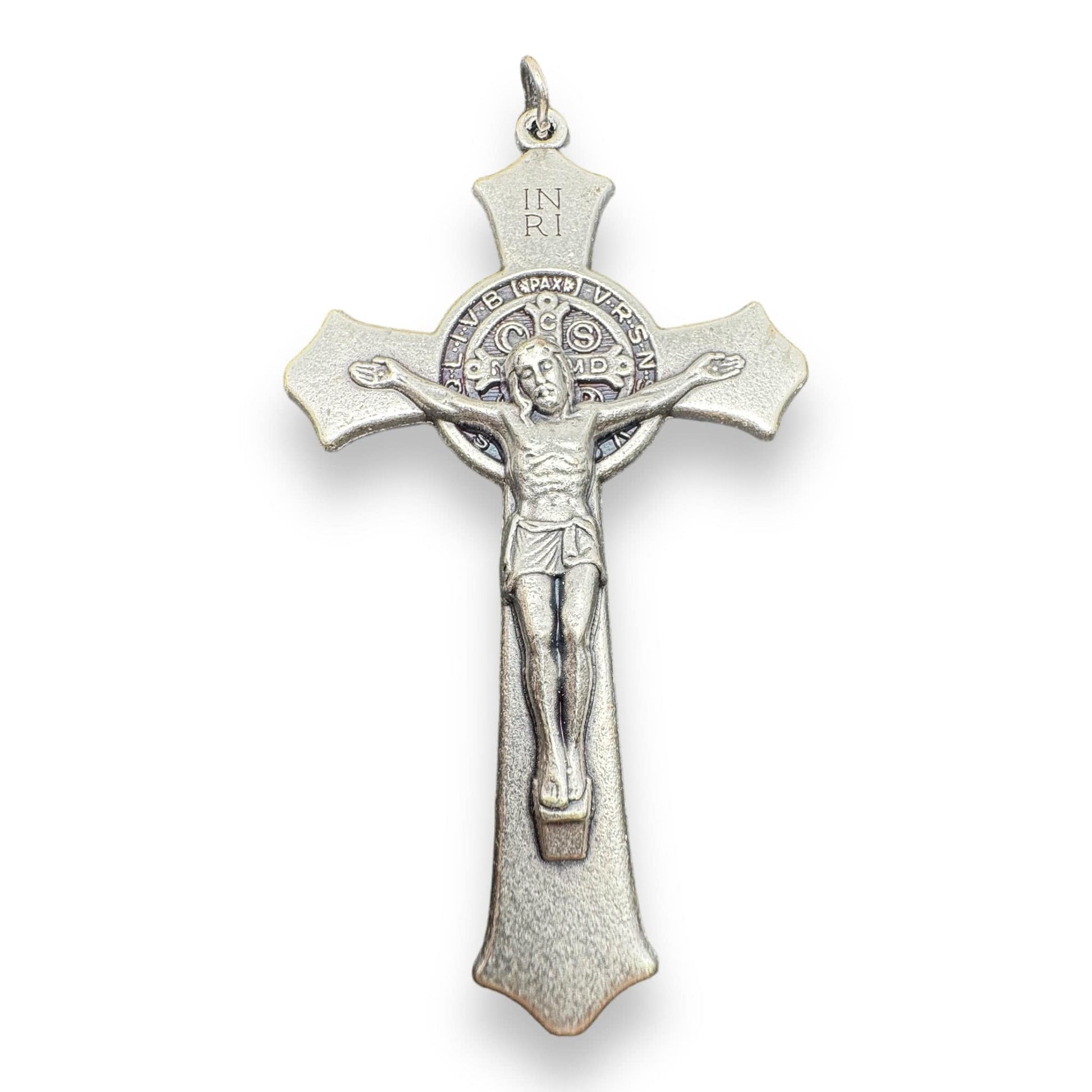 Catholically St Benedict Cross 2" St. Benedict Crucifix - Exorcism - Cross - Blessed - Medalla De San Benito