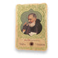 Padre Pio Holy Card - Carte de prière vintage St. Pio 