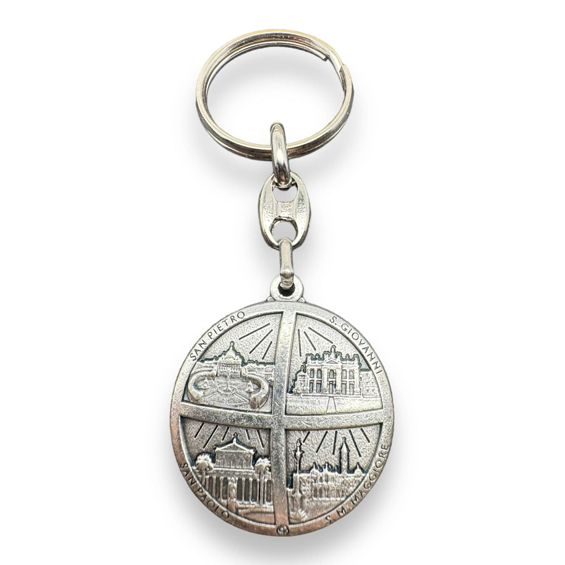 Catholically Keyring Blessed By Pope - Nice Pope Francis Key Ring - Key Chain St. Peter'S Square