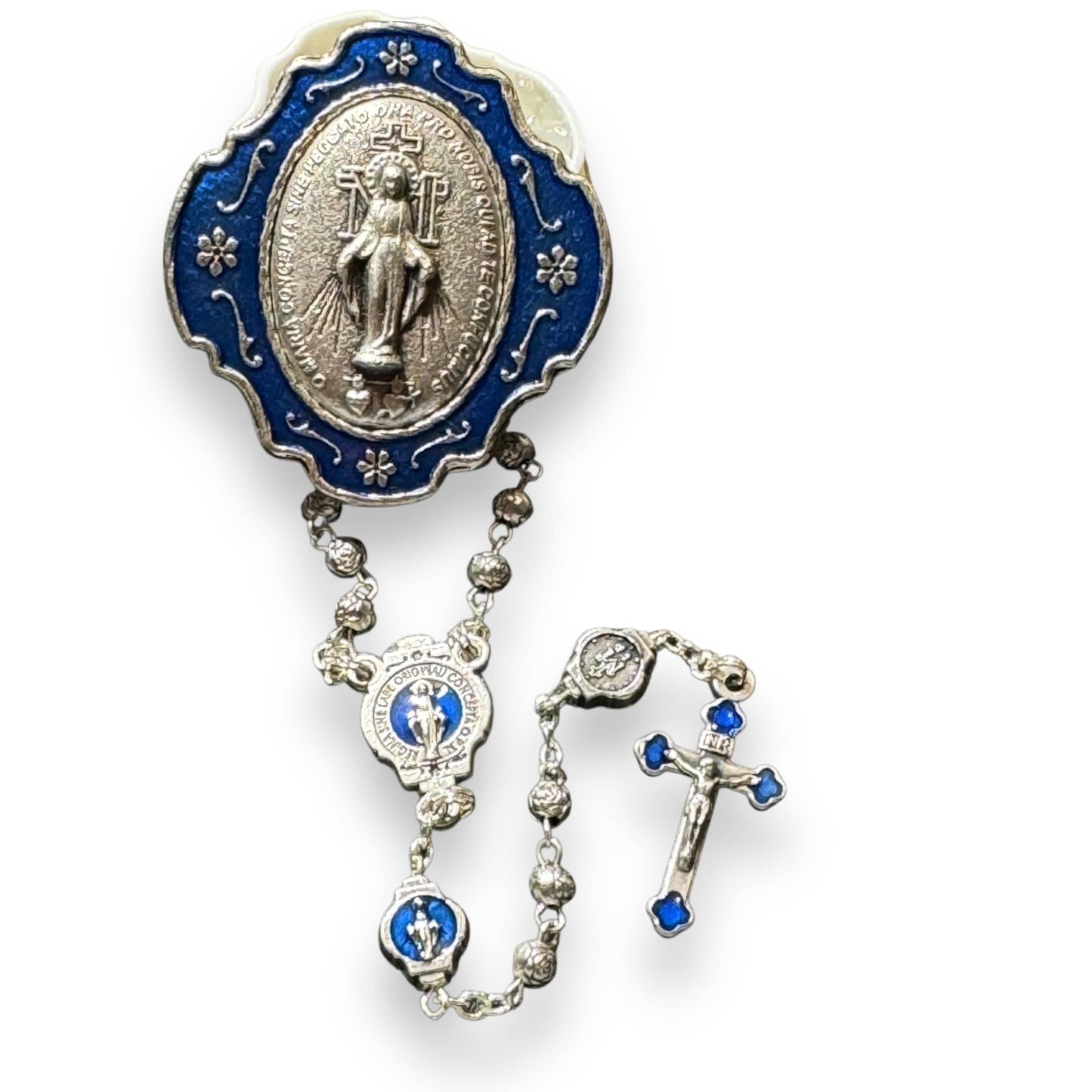 Catholically Rosaries Blessed Virgin Mary - Our Lady -Tiny Rosary Blessed By Pope