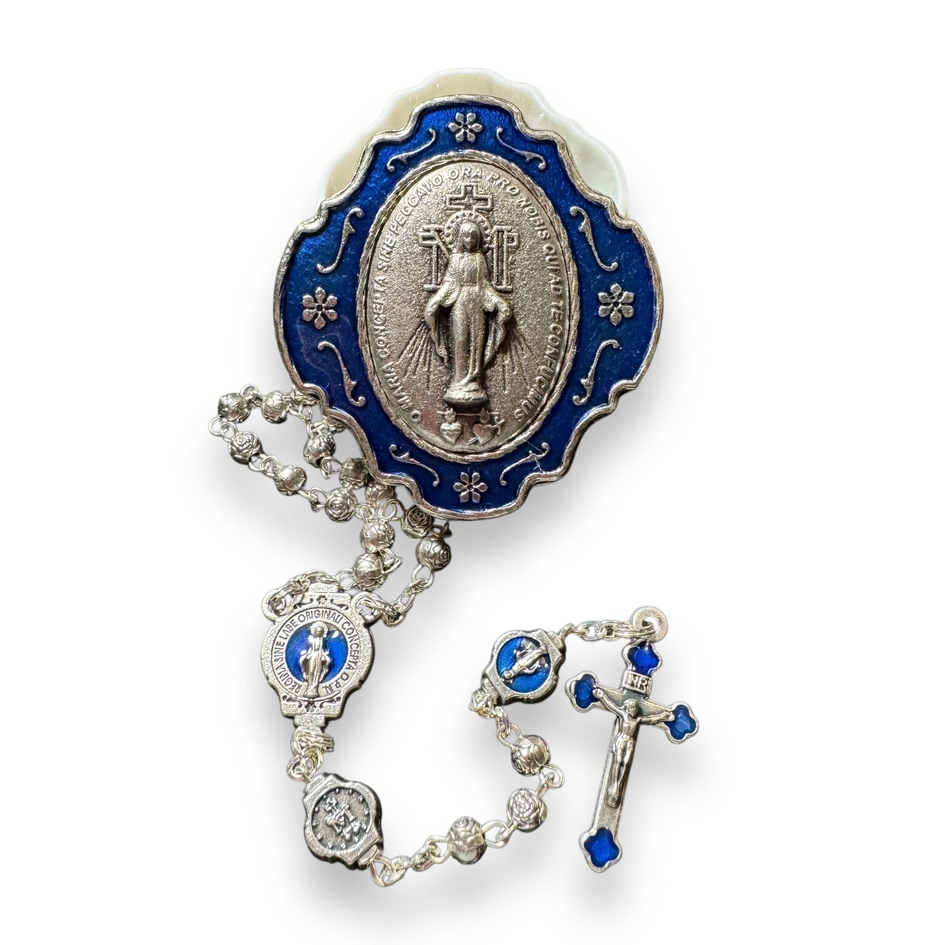 Catholically Rosaries Blessed Virgin Mary - Our Lady -Tiny Rosary Blessed By Pope