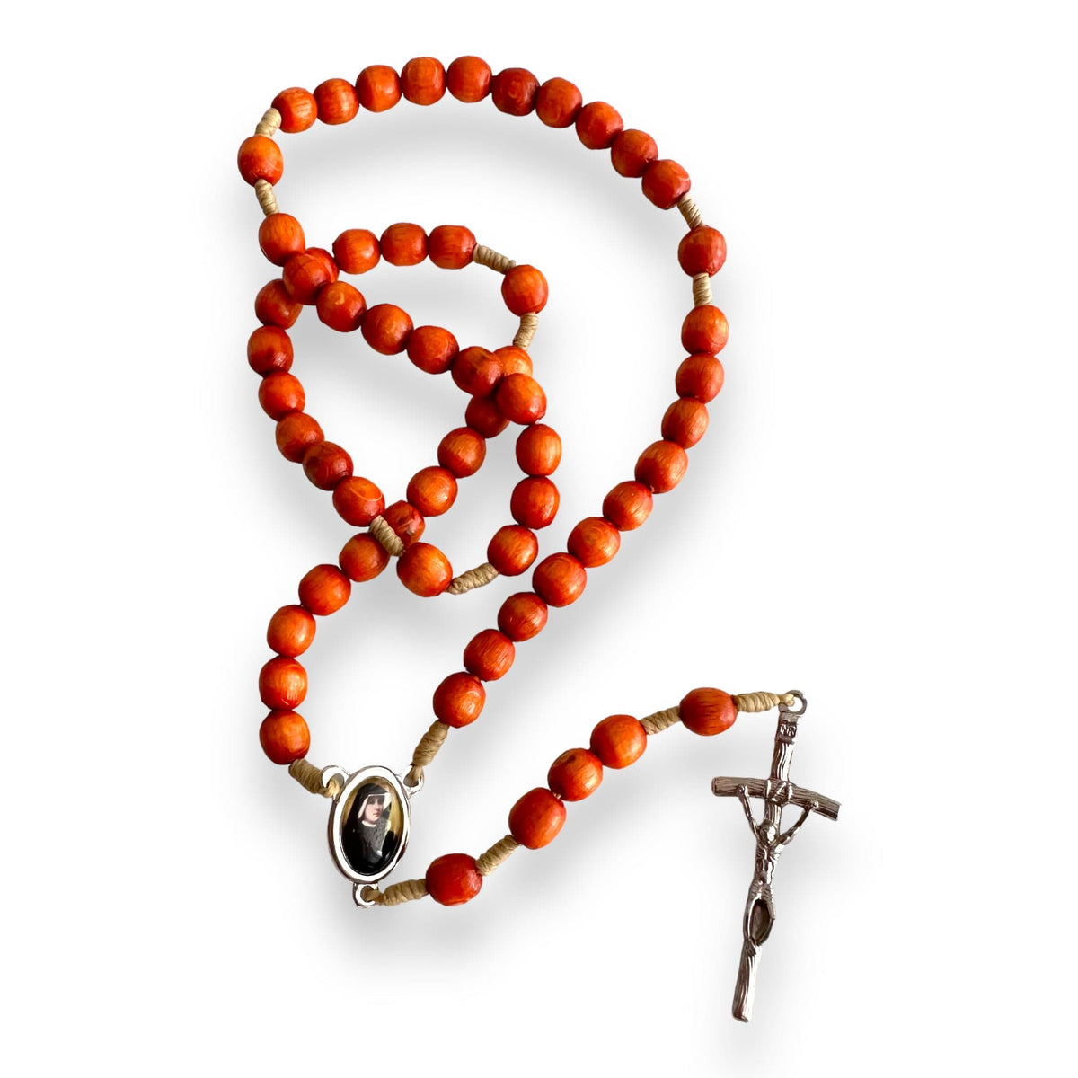 Relic Rosary | 2nd Class Relic St. Faustina Kowalska | Catholic Gifts ...