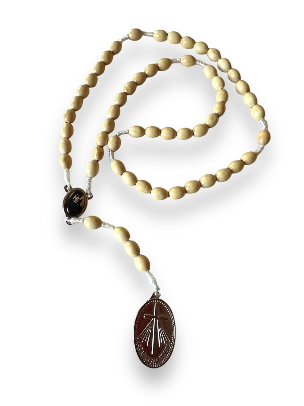 Relic Rosary | 2nd Class Relic St. Faustina Kowalska | Catholic Gifts ...