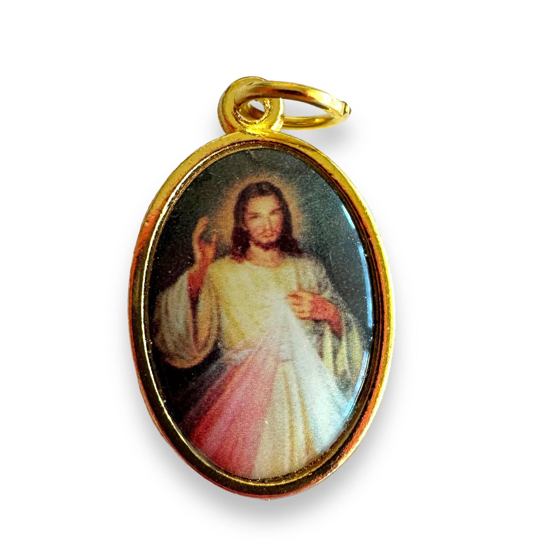 Catholically Medal Divine Mercy Of Jesus  - Medal - Pendant - Charm - Blessed By Pope On Request