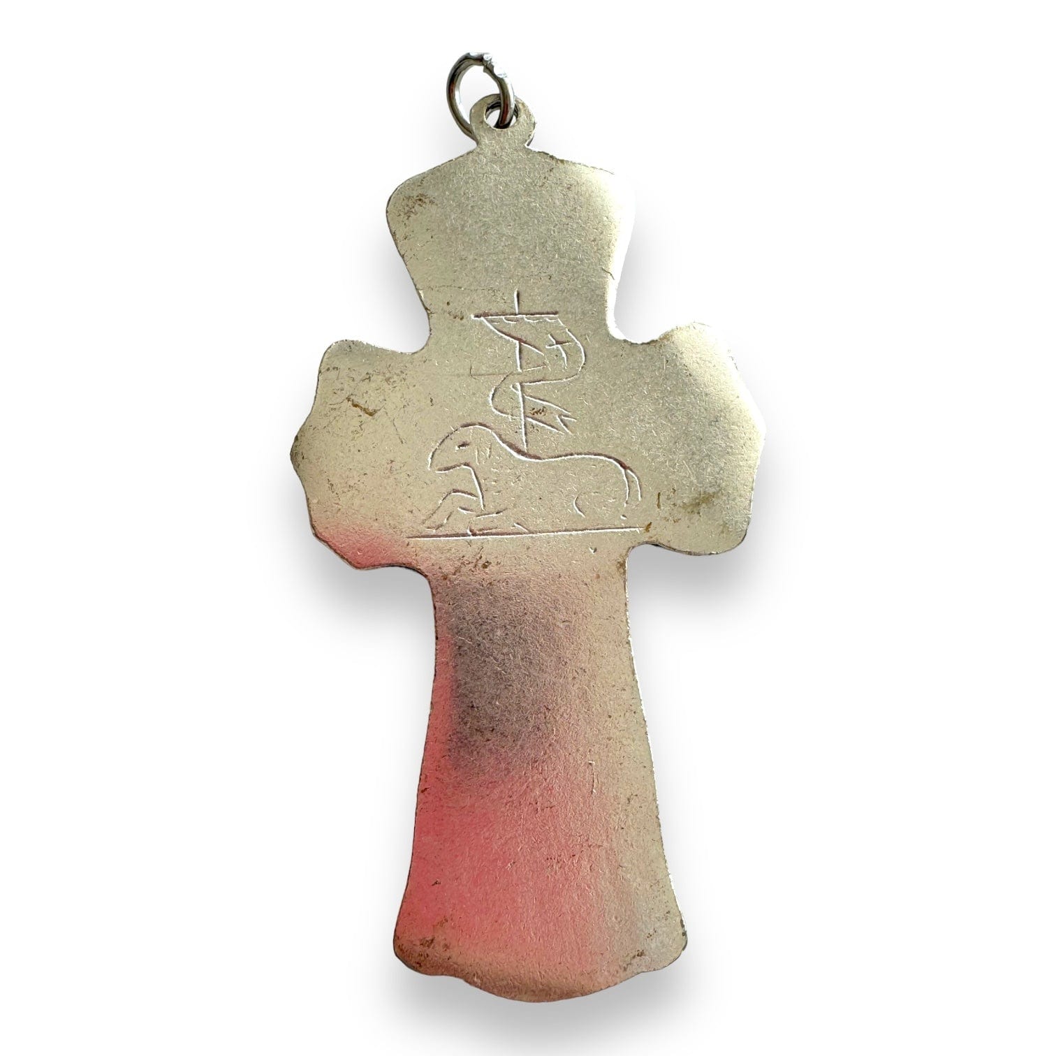 Catholically Cross Divine Mercy Of Jesus Pectoral Cross Crucifix - Blessed By Pope Francis