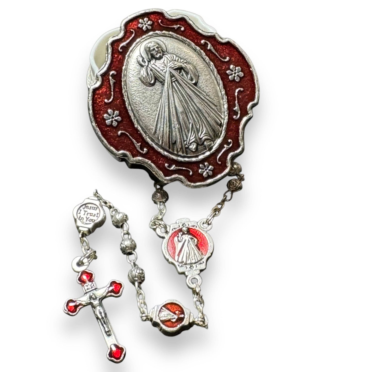 Catholically Rosaries Divine Mercy Tiny Rosary Blessed By Pope