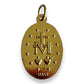 Catholically Medal Golden Miraculous Medal Pendant - Blessed by Pope