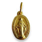 Catholically Medal Golden Miraculous Medal Pendant - Blessed by Pope