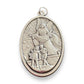 Catholically Medal Guardian Angel and St. Michael Medallion - Blessed by Pope Francis