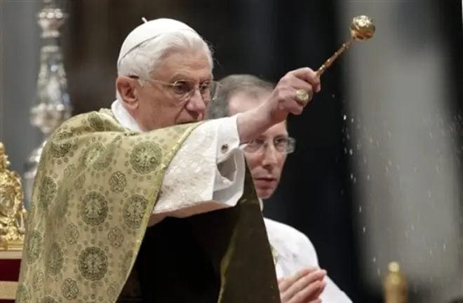 Catholically Holy Water Holy Water Blessed On May 1st 2011 By Pope Benedict In St. Peter