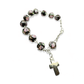 Catholically Bracelet Italian Venetian Glass Murrina 10 beads Bracelet Blessed By Pope Francis