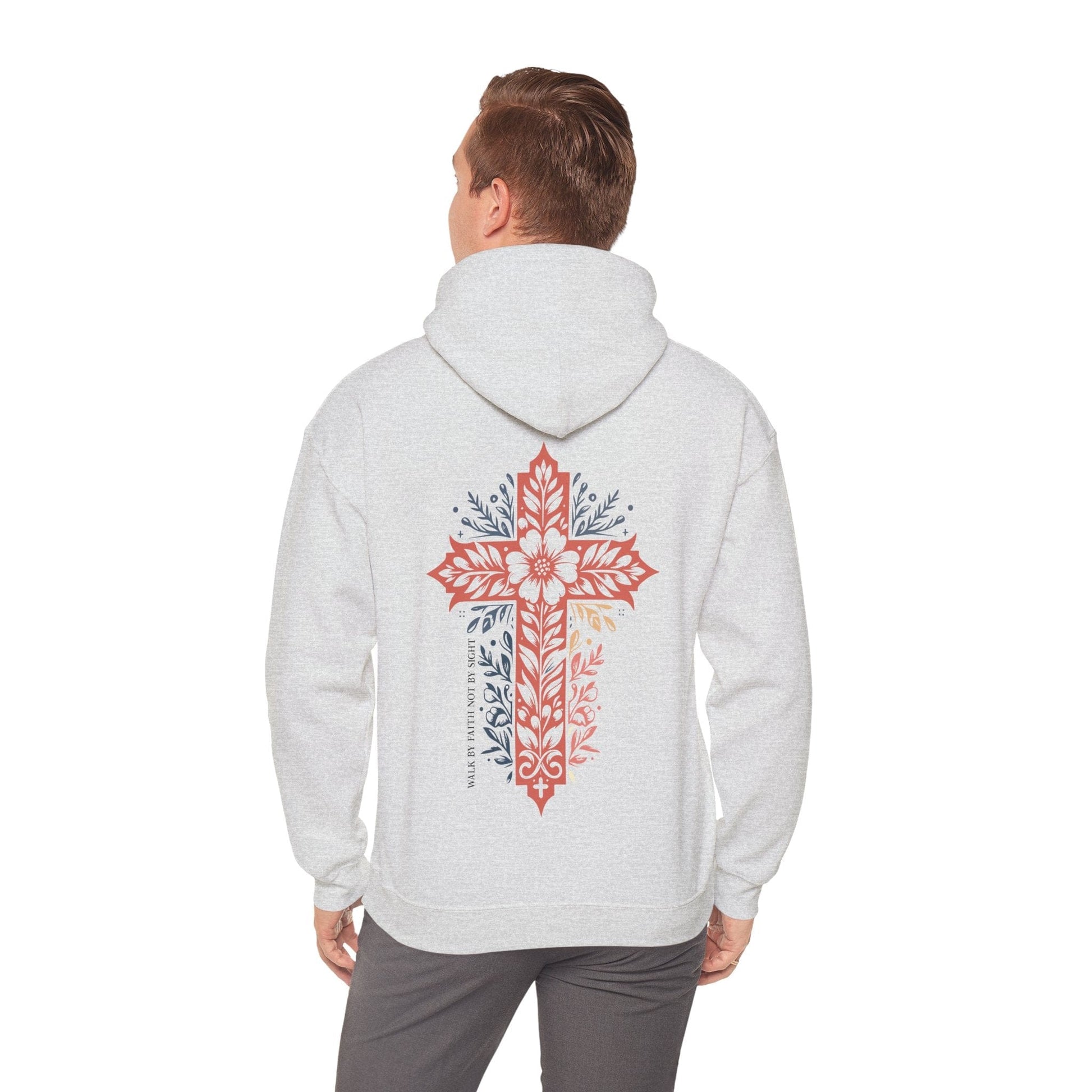 Printify Hoodie Jesus is the Light Unisex Hooded Sweatshirt - Faith & Comfort