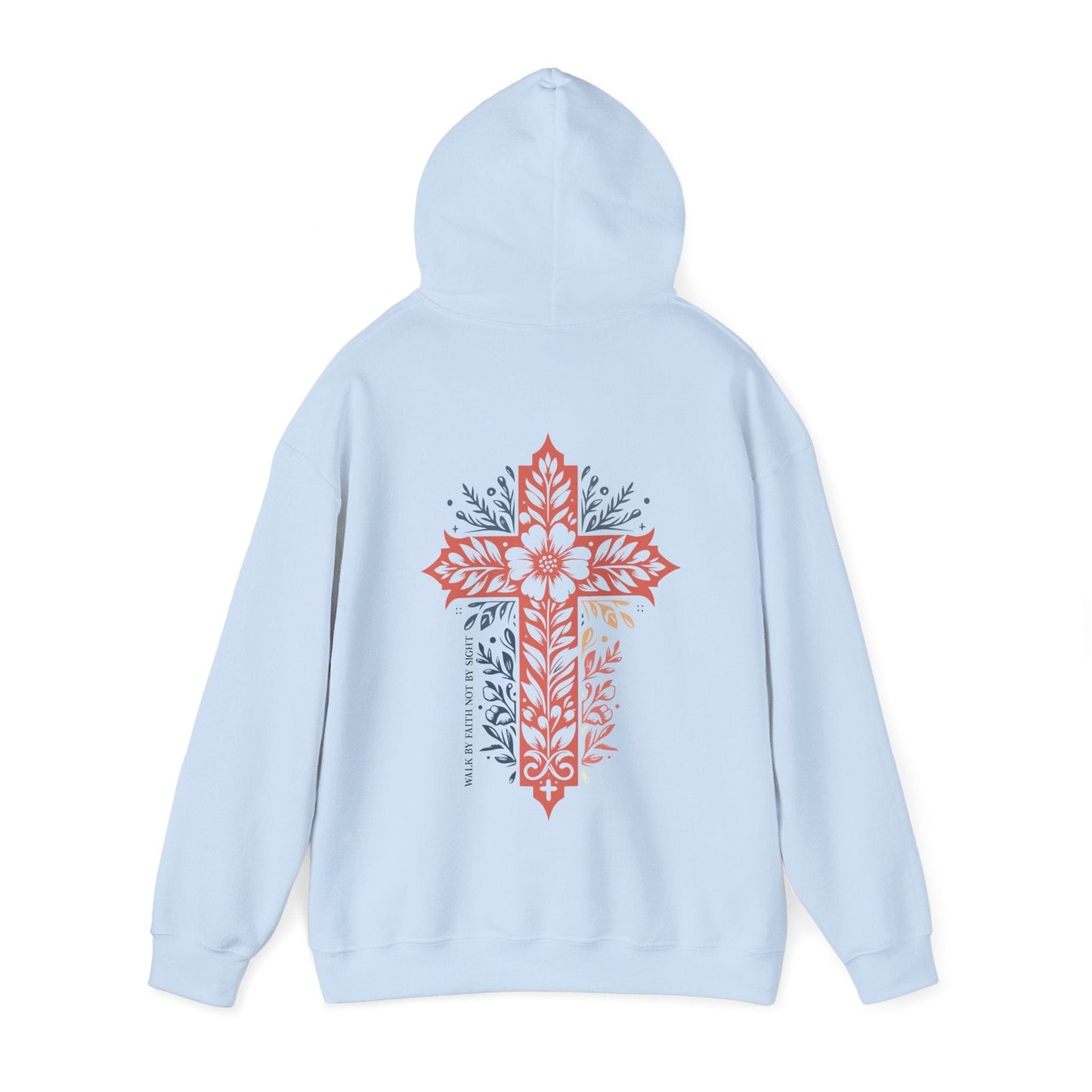 Printify Hoodie Jesus is the Light Unisex Hooded Sweatshirt - Faith & Comfort