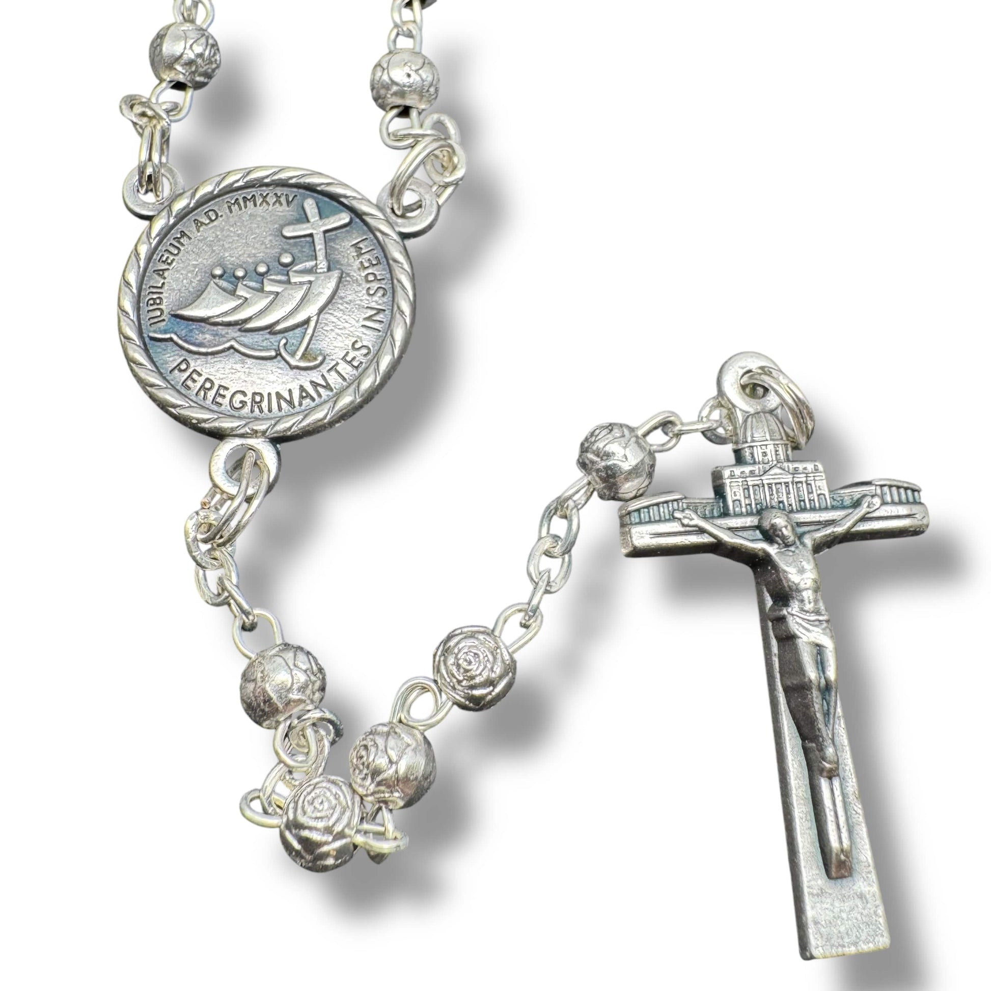 Catholically Rosaries Jubilee of Hope 2025 Rosary – Official Rome Pilgrimage Keepsake Blessed by Pope