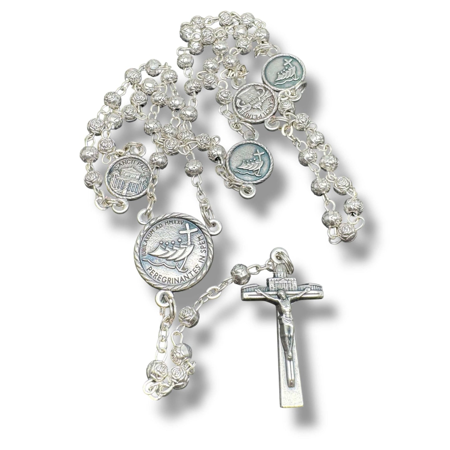 Catholically Rosaries Jubilee of Hope 2025 Rosary – Official Rome Pilgrimage Keepsake Blessed by Pope