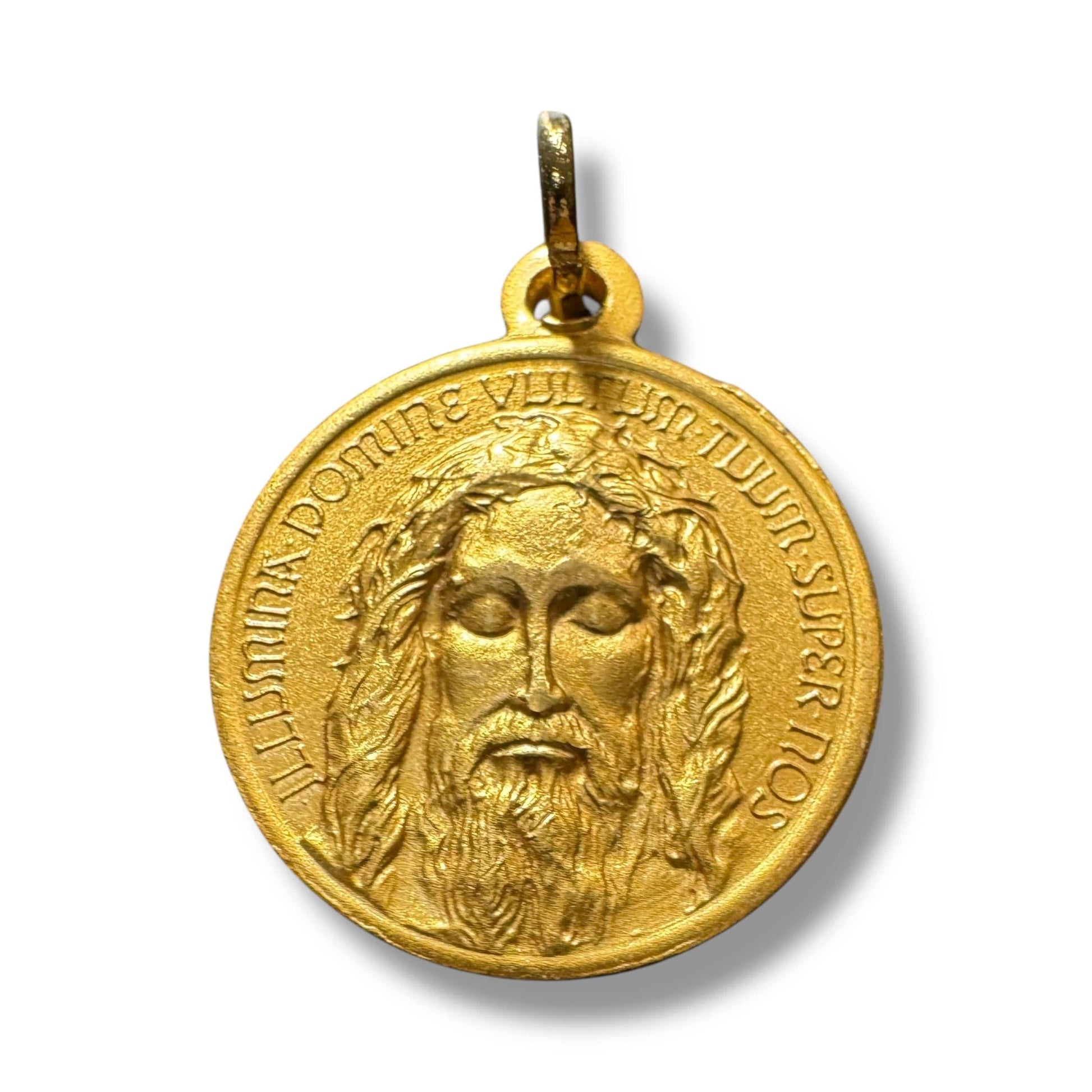 Catholically Medal Medal Holy Face Jesus  -Holy Shroud -Santa Faz -Sindone -Oviedo -Volto Santo