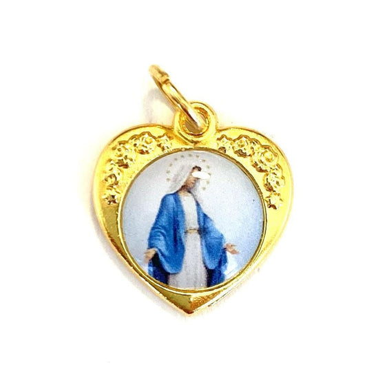 Catholically Medal Miraculous Medal - Our Lady Virgin Catholic Medal Pendant Charm