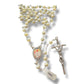 Catholically Rosaries Mother of Pearl Mop Rosary - Blessed Pope Francis On Request