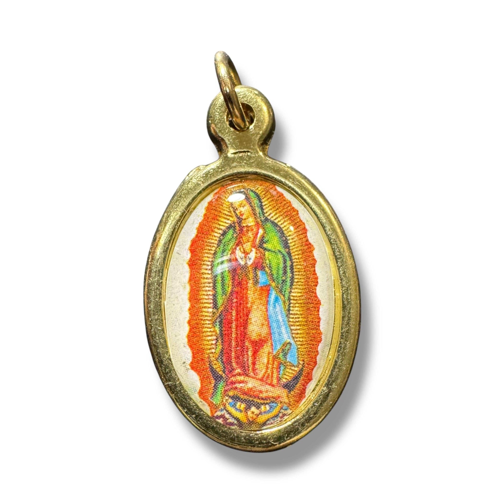 Catholically Medal Our Lady Virgin Of Guadalupe Medal - Charm -Pendant - Medalla Blessed By Pope