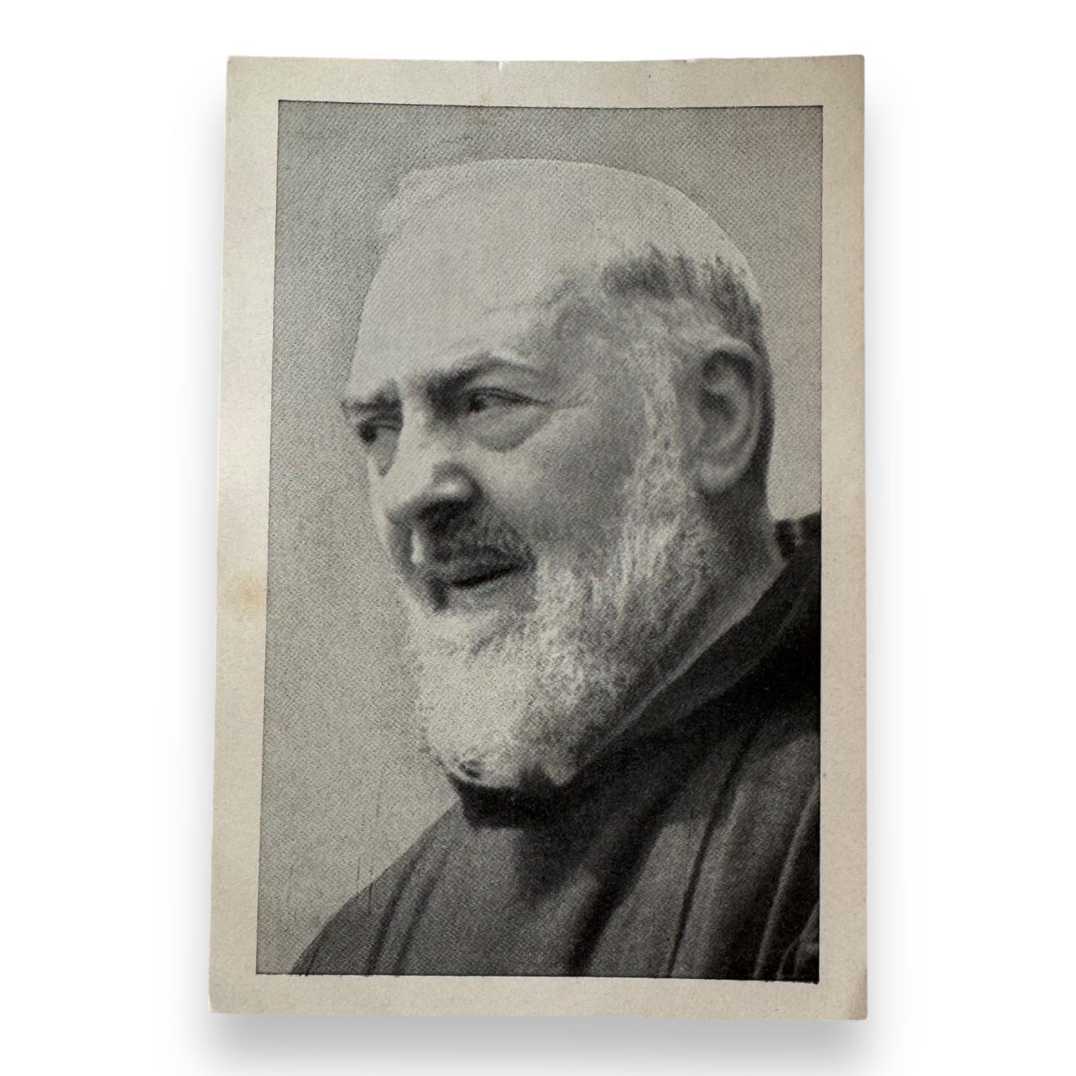 Father Pinon St. Padre Pio Rare Vintage Photo Holy Card - Saint Father Pio Picture ...