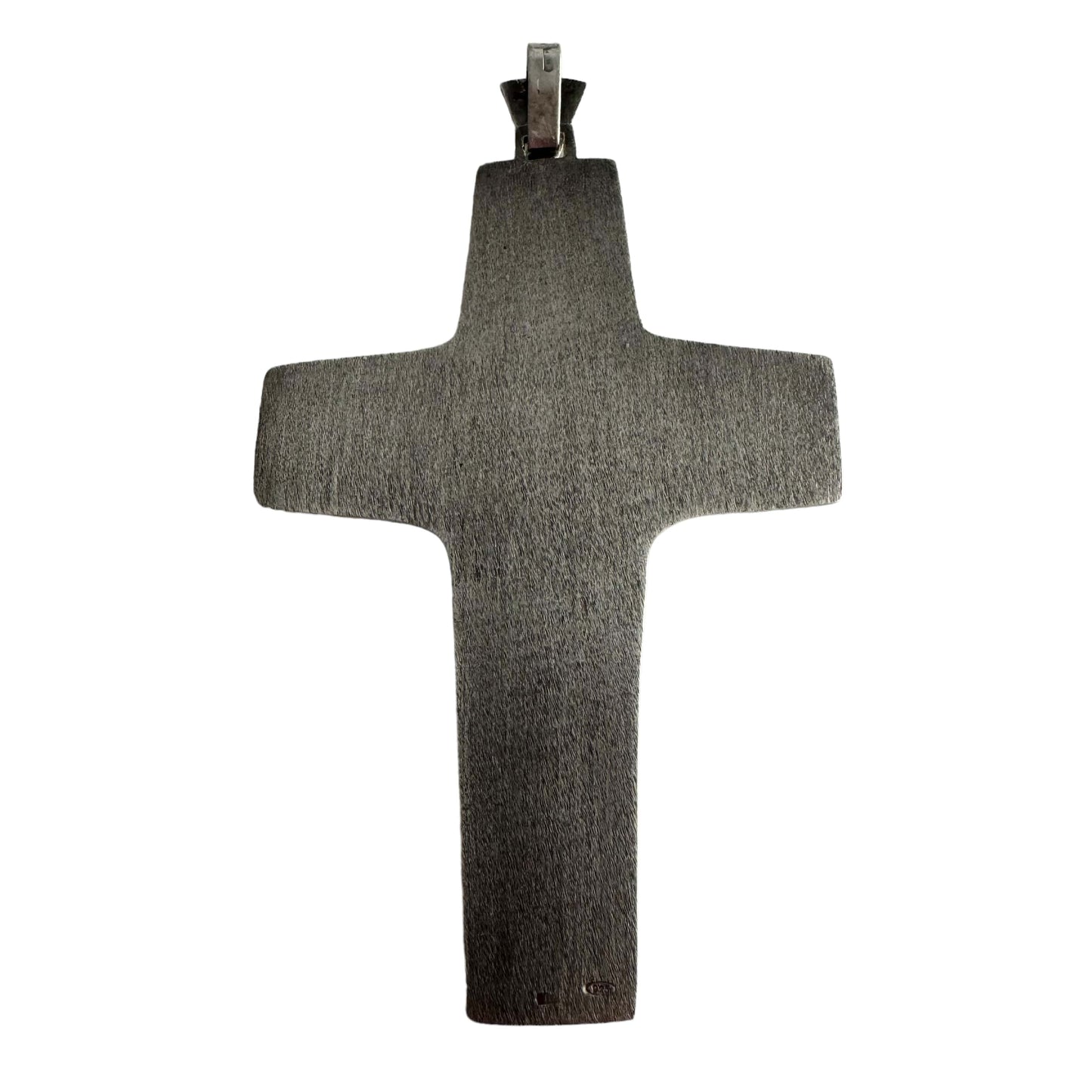 Catholically Cross Pope Francis Original Pectoral Cross - Good Pastor Crucifix - Silver 925