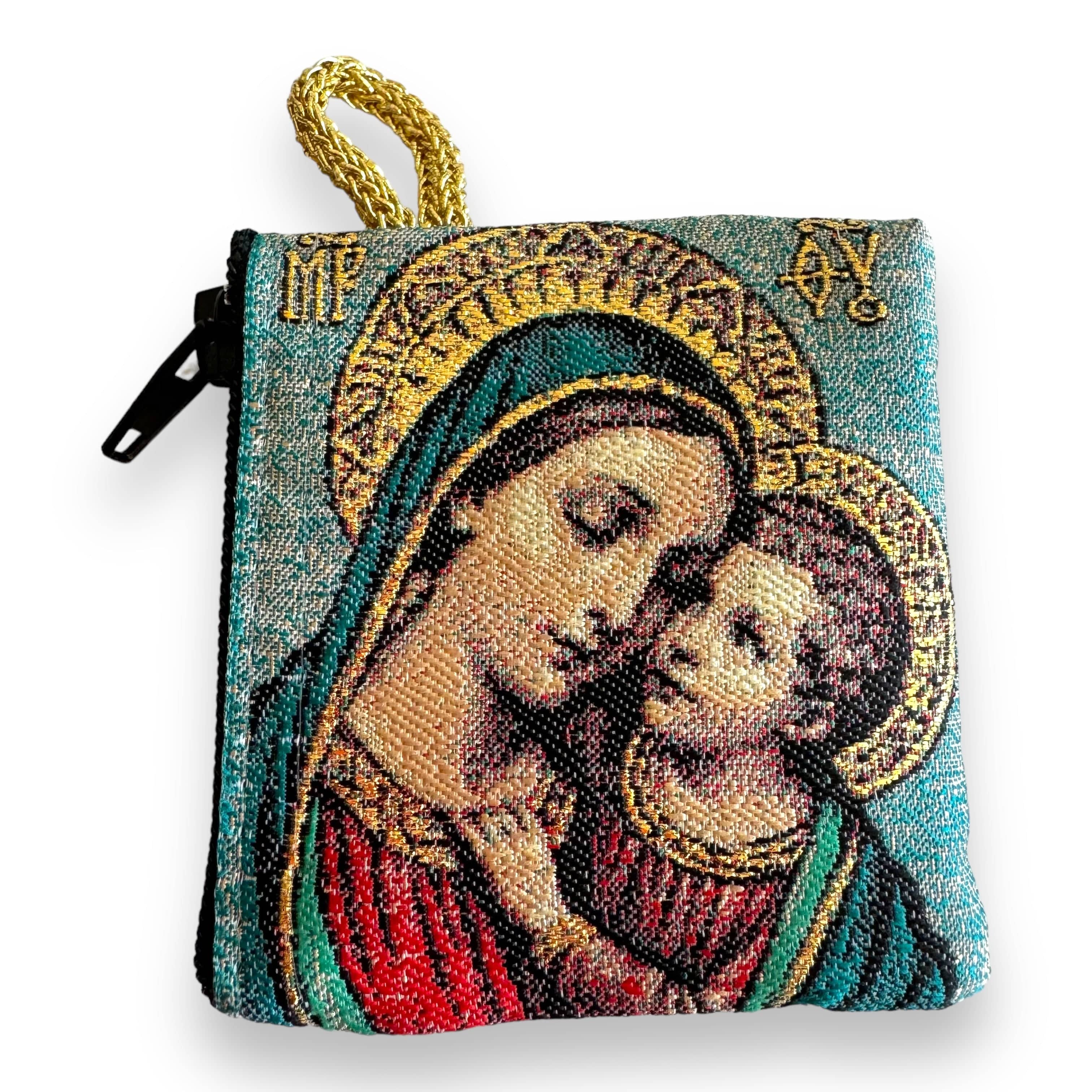 Rosary Cases – Blessed Icons of Mary and Jesus – Catholically