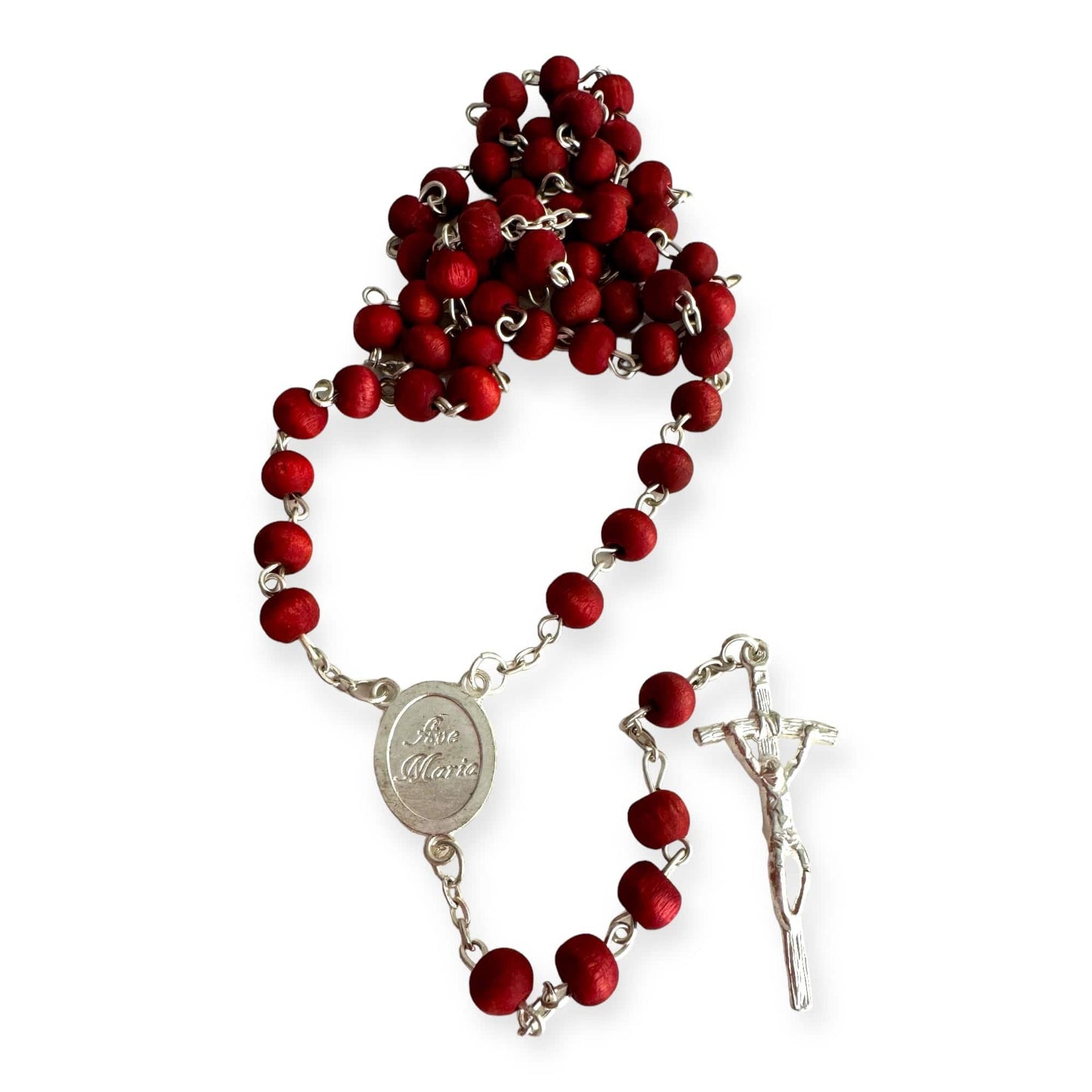 Catholically Rosaries Rosary Made of Rose Petals Blessed By Pope Francis - Communion  Confirmation