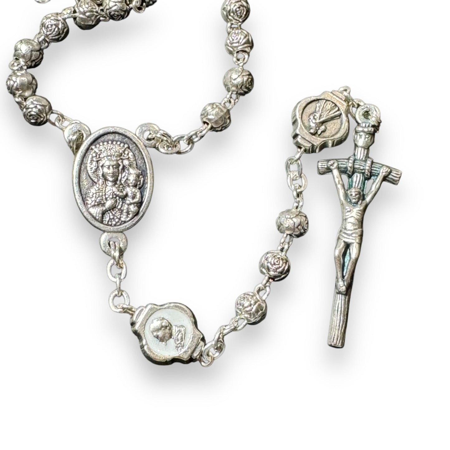 Catholically Rosaries Rosary Saint JpII - St.John Paul Ii Pope Filigree Rosary w/ case