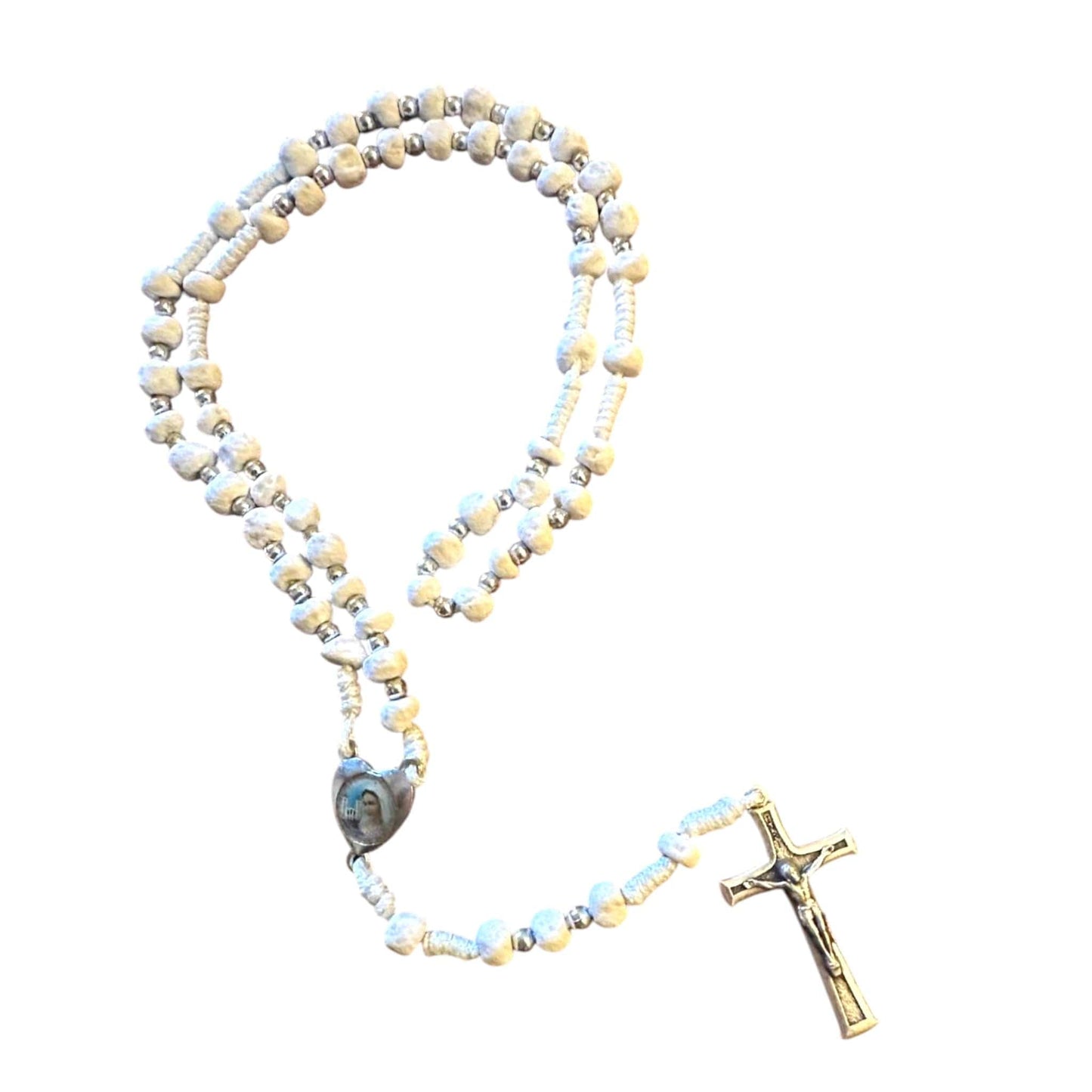 Catholically Rosaries Rosary with Relic Rocks from The Holy Ground of Medjugorje - Blessed By Pope