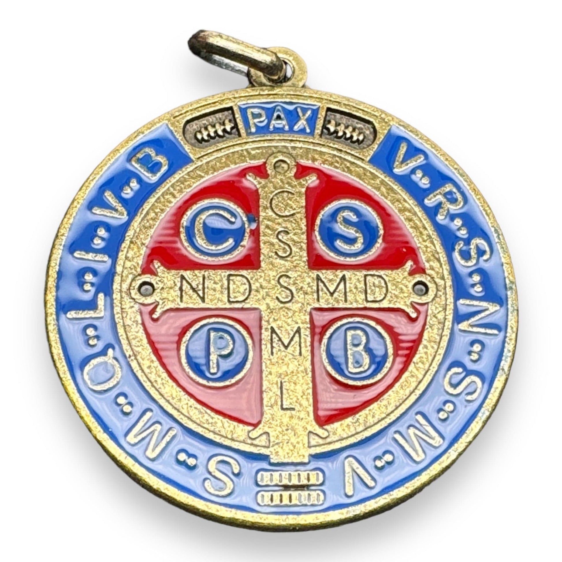 Catholically St Benedict Medal Saint Benedict 1" 1/2 medal - Exorcism - Medalla de San Benito - Blessed By Pope