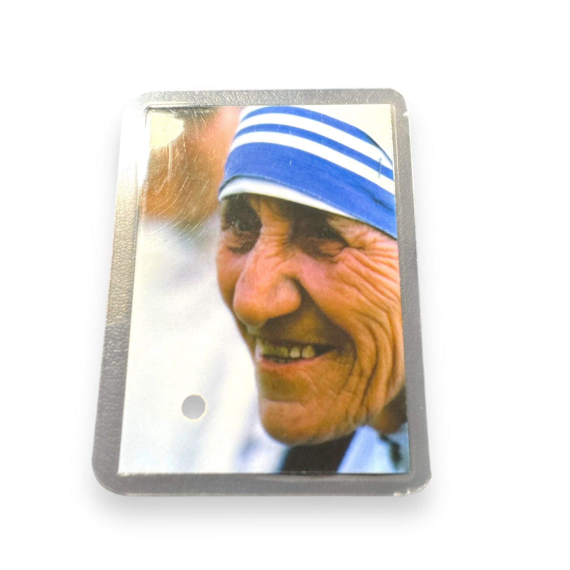 Catholically Holy Card Saint St. Mother Teresa Of Calcutta 2nd Class Relic - Holy Card Madre Teresa