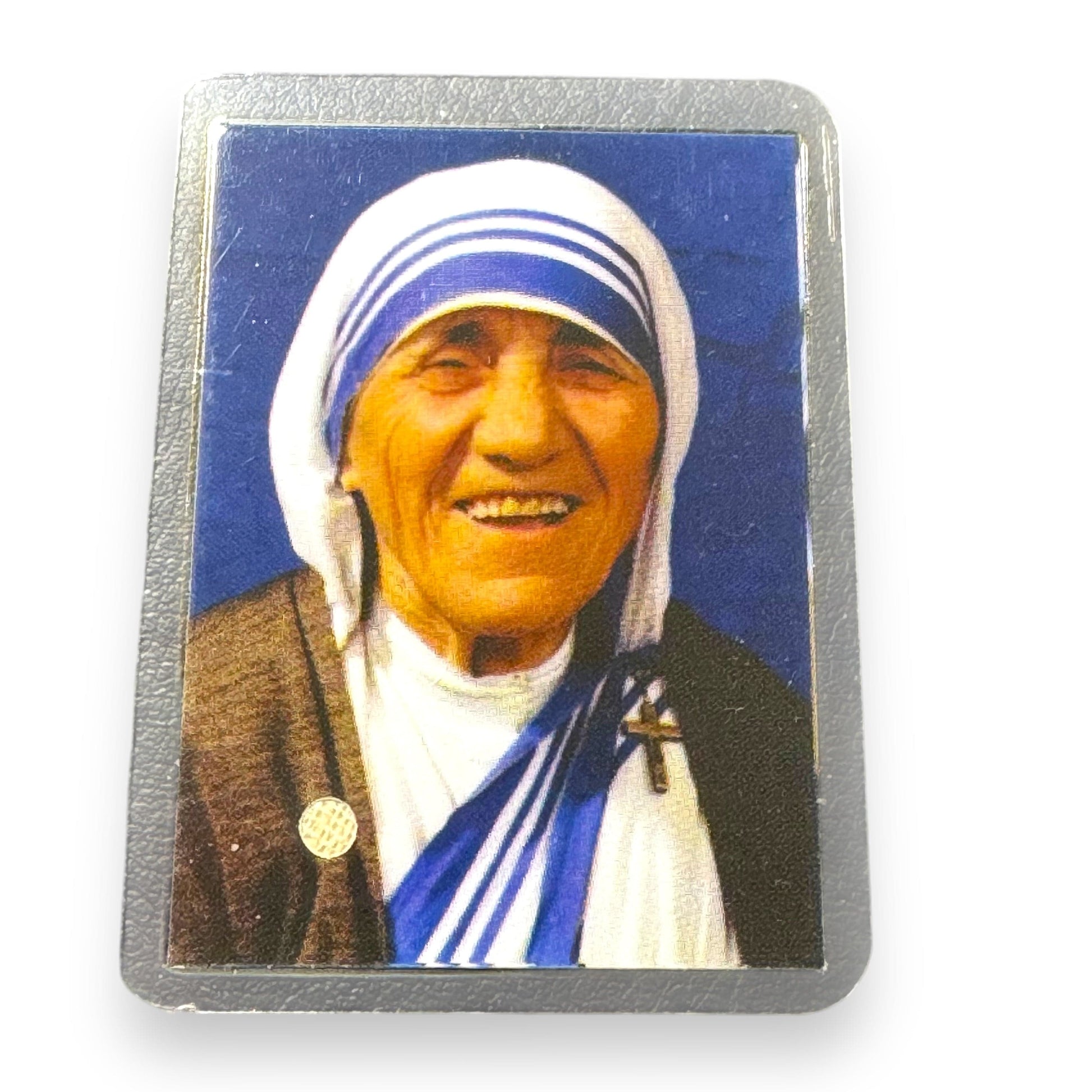 Catholically Holy Card Saint St. Mother Theresa Of Calcutta 2Nd Class Relic - Holy Card Madre Teresa