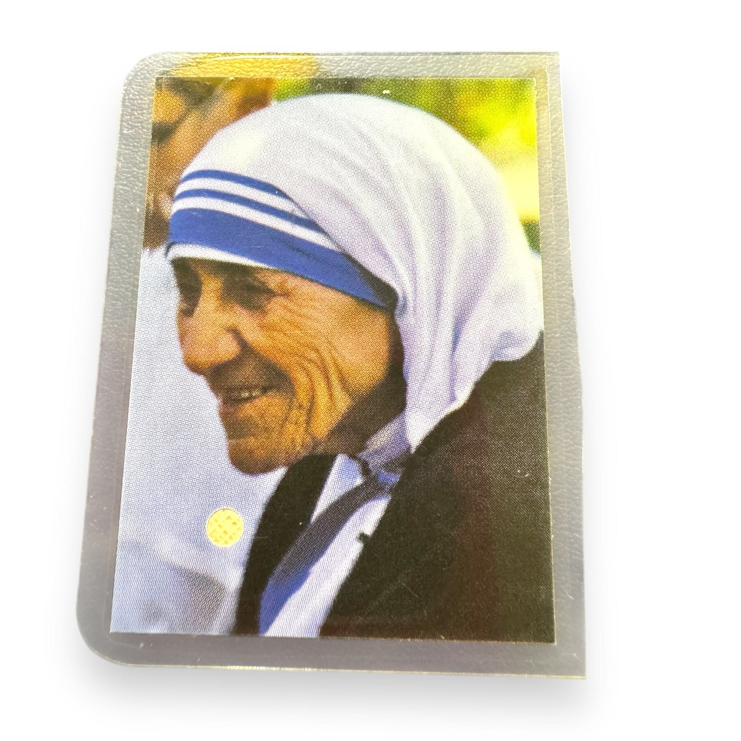 Catholically Holy Card Saint St. Mother Theresa Of Calcutta 2nd Class Relic - Holy Card Madre Teresa