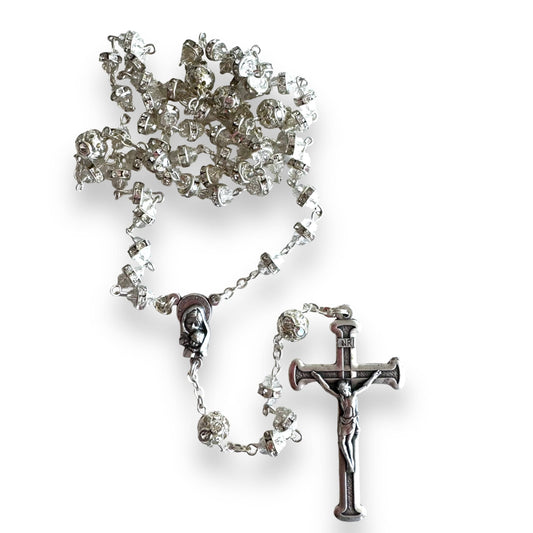 Catholically Rosaries Shiny Bohemian Crystal Rosary - Blessed by Pope Francis