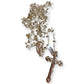 Catholically Rosaries Sparkling Crystal Rosary - Rhinestone - Blessed By Pope