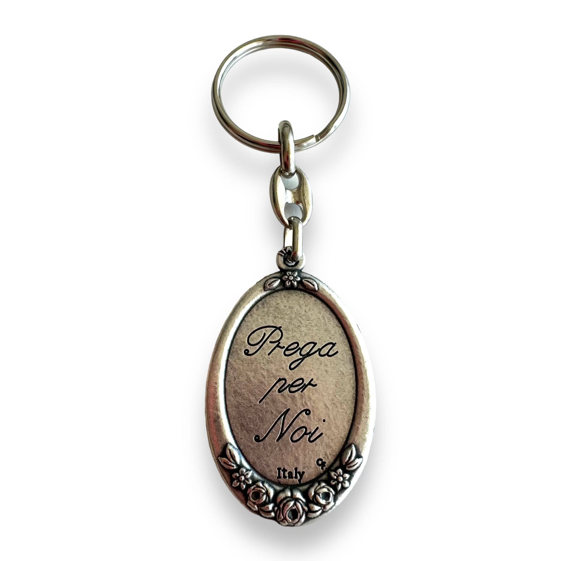 Catholically Keyring St. Anthony Catholic Key Ring  Keychain  Keyring Blessed By Pope