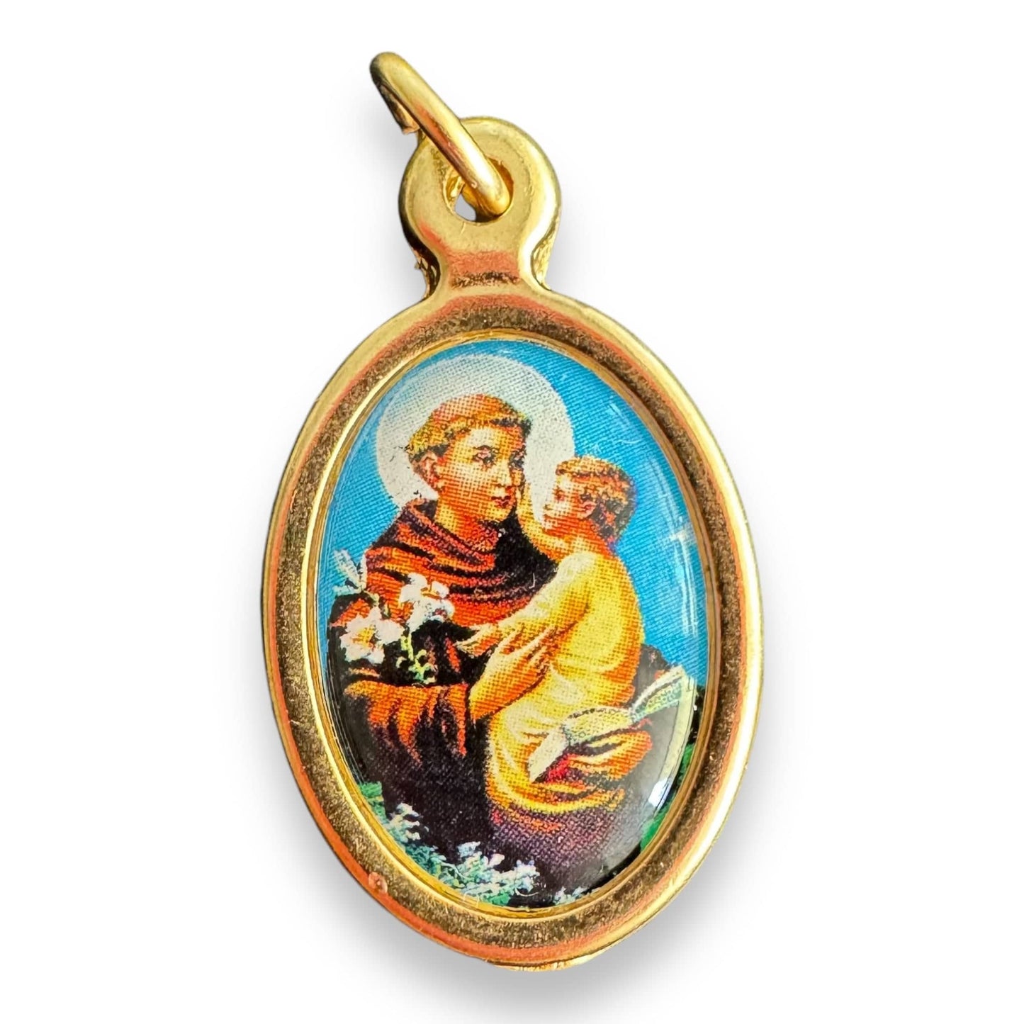 Catholically Medal St. Anthony Of Padua Medal - Blessed By Pope Francis - Catholic Pendant