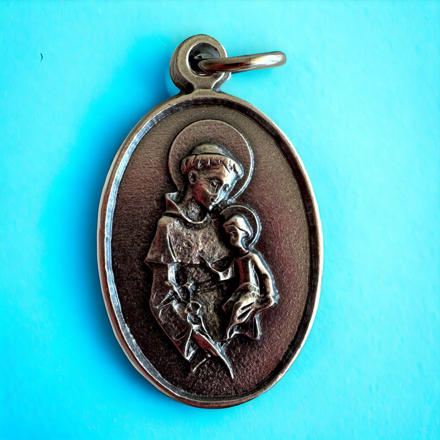 Catholically Patron Saint Medal St. Anthony Of Padua Relic Medal - Catholic Charm - Ex-Indumentis