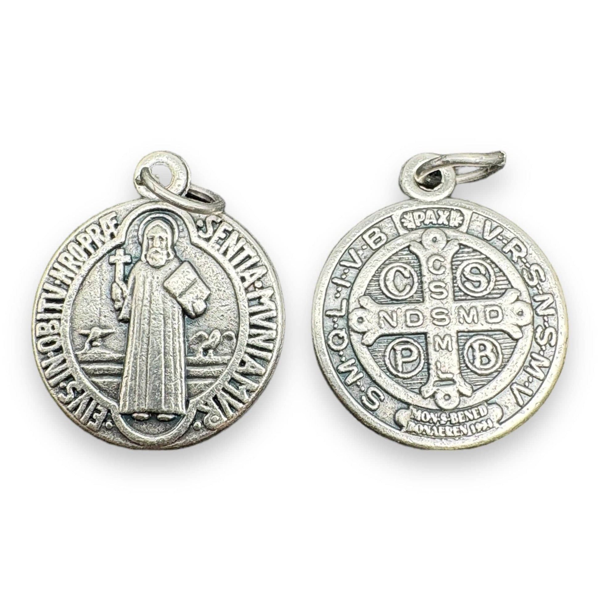 Catholically St Benedict Medal St. Benedict 3/4" Medal - Pendant - Catholic Exorcism - Blessed By Pope