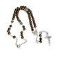 Catholically Rosaries St. Benedict Benito Wood Rosary  Catholic Exorcism  Blessed By Pope Francis