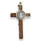 Catholically St Benedict Cross St. Benedict HQ 3" Honey-Wood Crucifix - Exorcism - Cross - Blessed