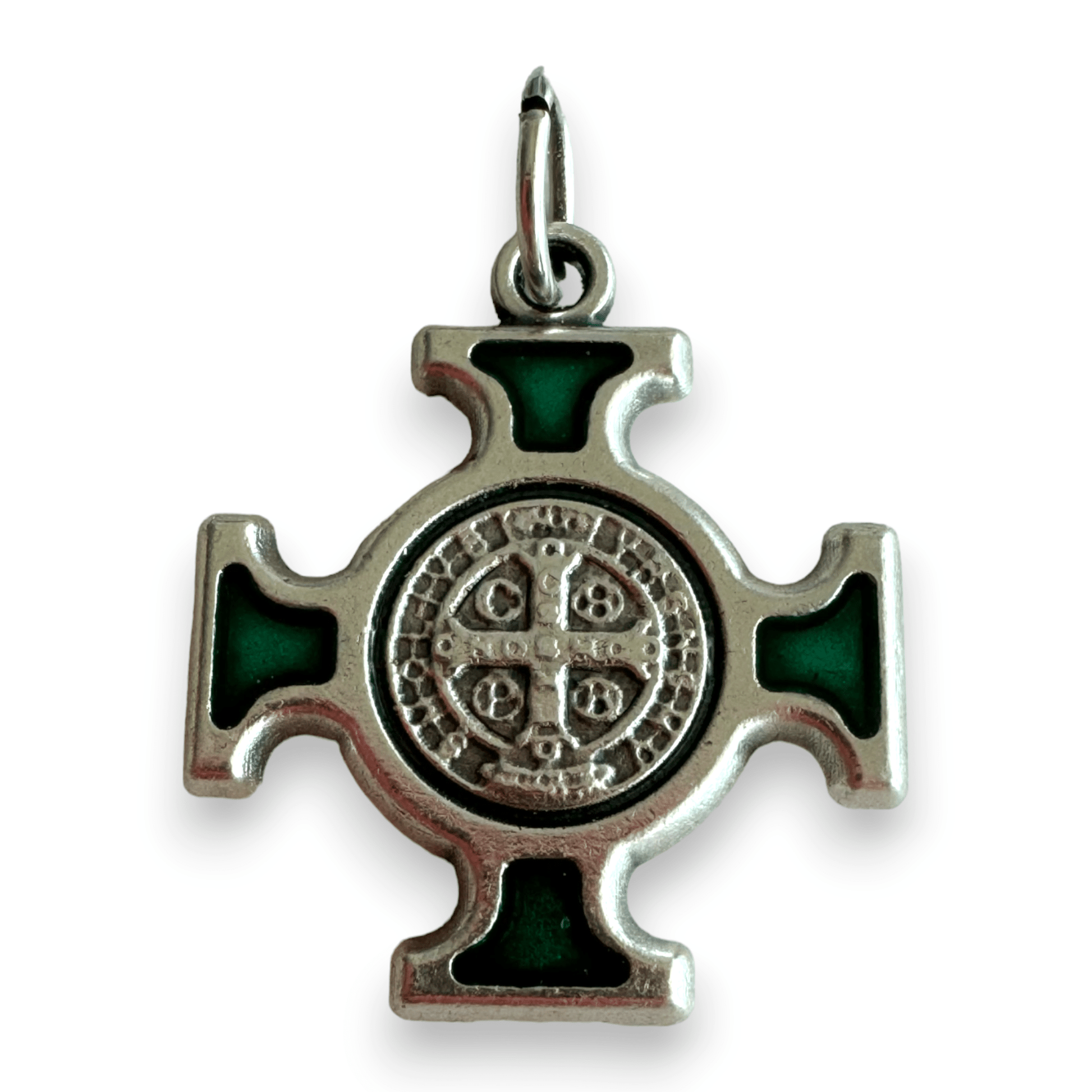 Catholically Crucifix St. Benedict Medal - Cross Blessed By Pope Francis - Pendant - San Benito